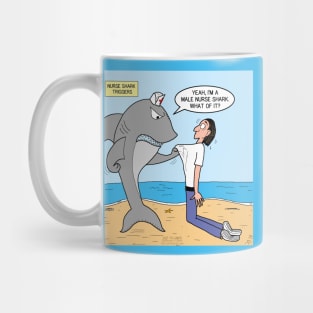 Male Nurse Shark Mug